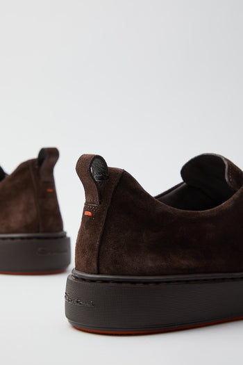 Santoni Sneaker Dark Brown Uomo - 3
