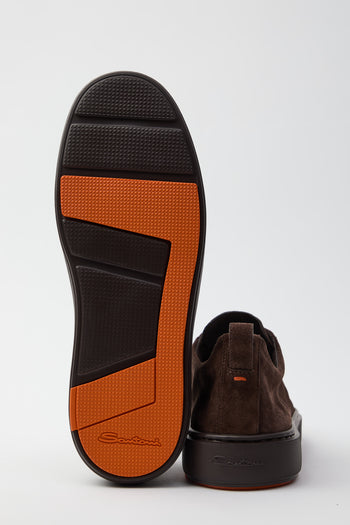 Santoni Sneaker Dark Brown Uomo - 5