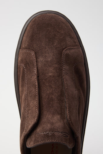 Santoni Sneaker Dark Brown Uomo - 6