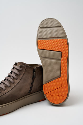 Santoni Sneaker Beige Uomo - 5