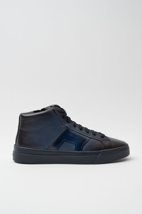Santoni Sneaker Blue Uomo