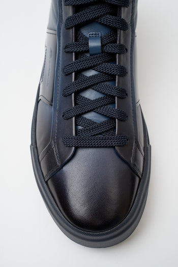 Santoni Sneaker Blue Uomo - 3