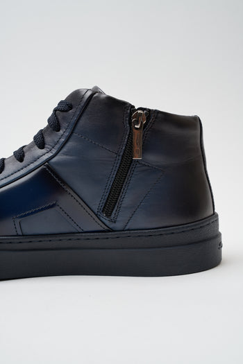 Santoni Sneaker Blue Uomo - 5