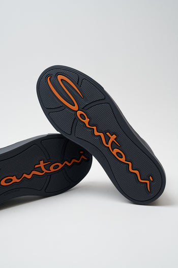 Santoni Sneaker Blue Uomo - 6