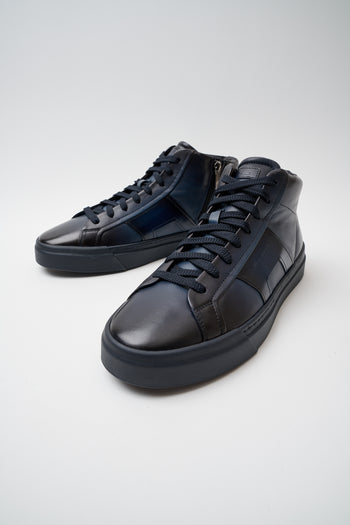 Santoni Sneaker Blue Uomo - 7