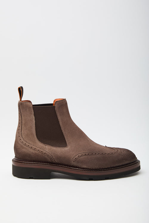 Santoni Stivaletto Beige Uomo - 2