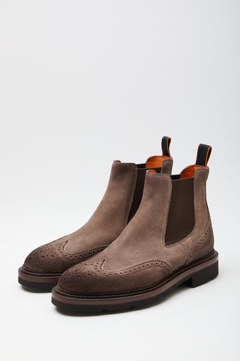 Santoni Stivaletto Beige Uomo - 3