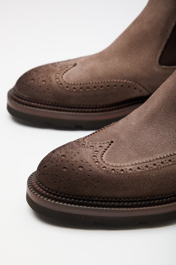 Santoni Stivaletto Beige Uomo - 4