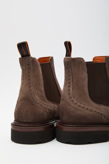 Santoni Stivaletto Beige Uomo - 5