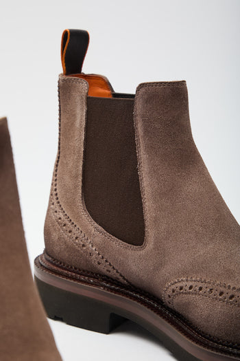 Santoni Stivaletto Beige Uomo - 6