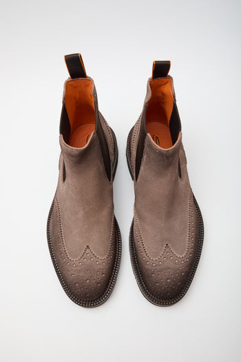 Santoni Stivaletto Beige Uomo - 7