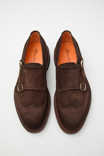 Santoni Mocassino Dark Brown Uomo - 7