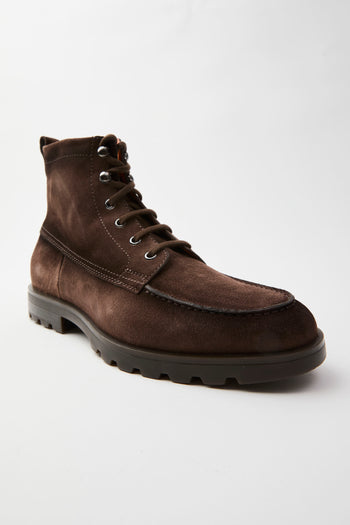 Santoni Stivaletto Dark Brown Uomo - 4