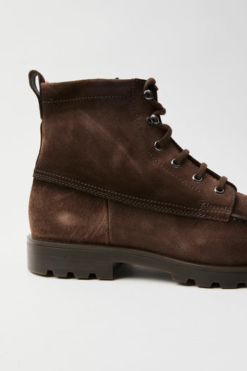 Santoni Stivaletto Dark Brown Uomo - 5