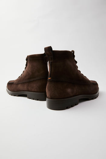 Santoni Stivaletto Dark Brown Uomo - 7