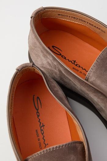 Santoni Mocassino Beige Uomo - 5