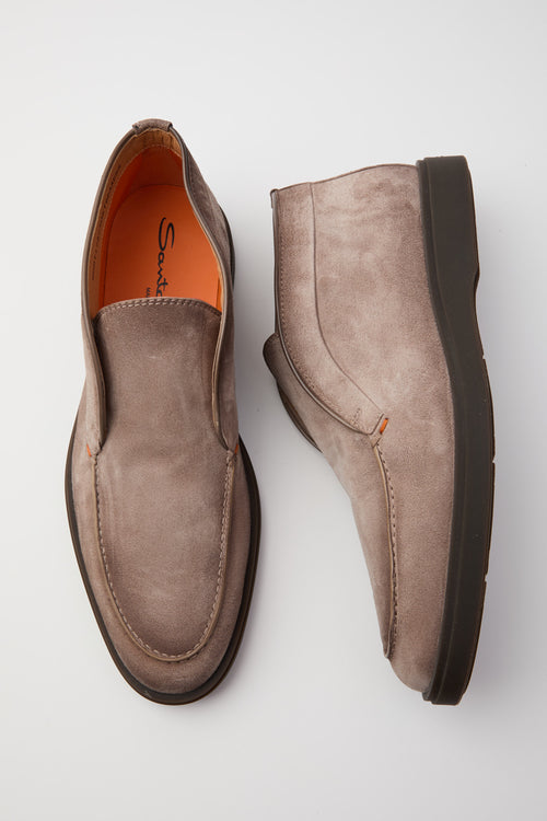 Santoni Mocassino Beige Uomo