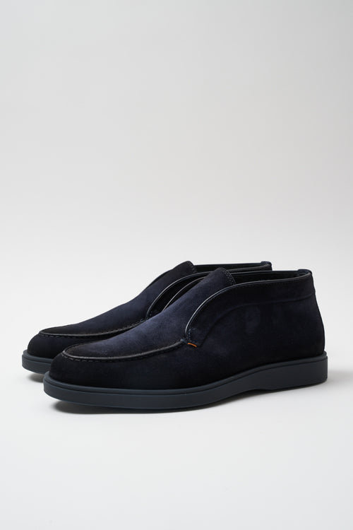 Santoni Mocassino Blue Uomo - 2