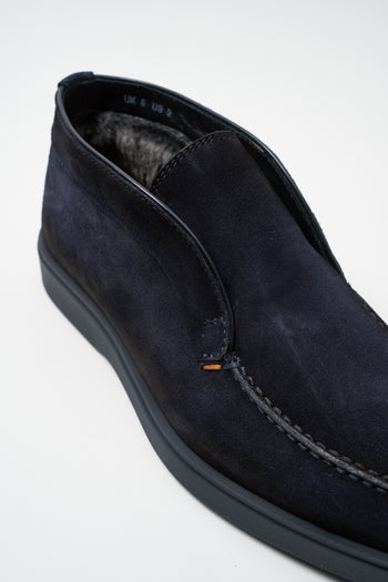 Santoni Mocassino Blue Uomo - 3