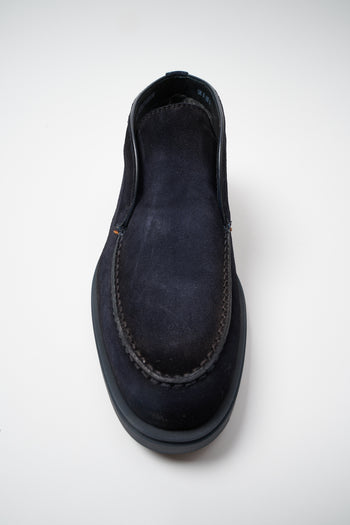 Santoni Mocassino Blue Uomo - 4