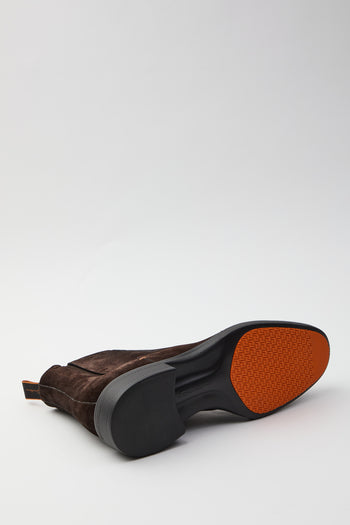 Santoni Stivaletto Dark Brown Uomo - 4