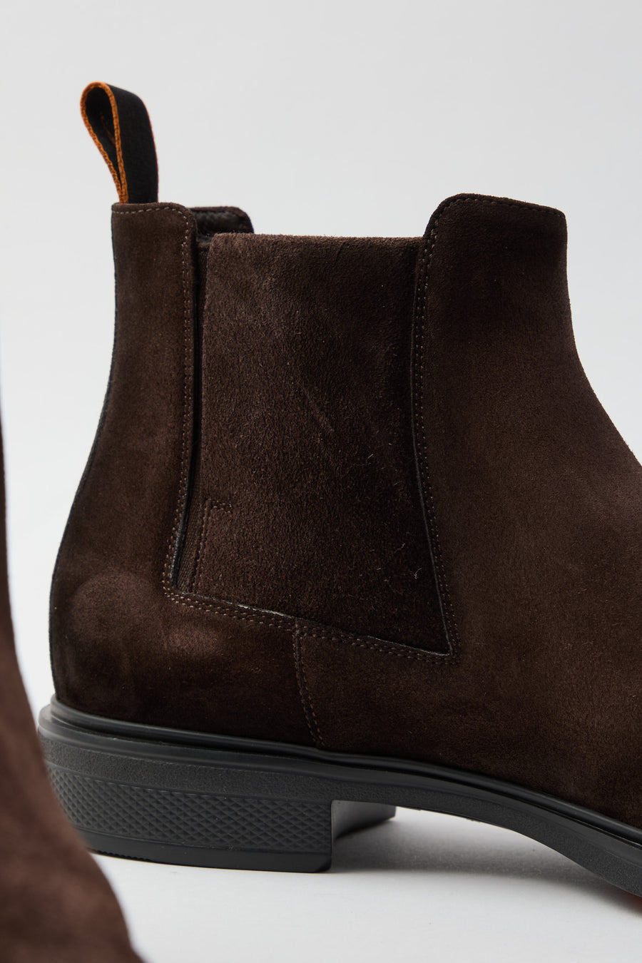 Santoni Stivaletto Dark Brown Uomo