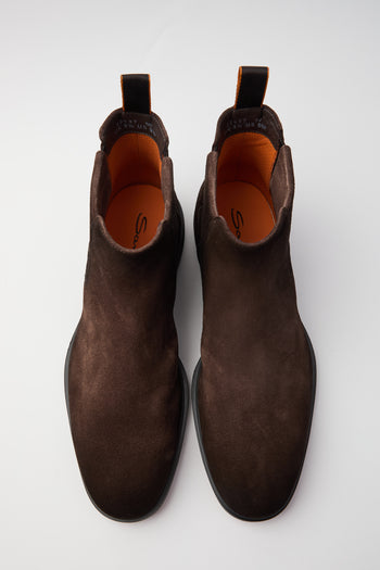Santoni Stivaletto Dark Brown Uomo - 7