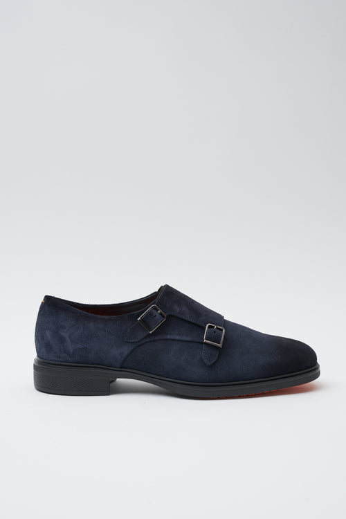 Santoni Mocassino Blue Uomo