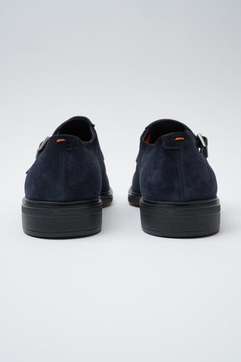 Santoni Mocassino Blue Uomo - 4