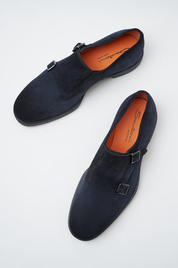 Santoni Mocassino Blue Uomo - 5