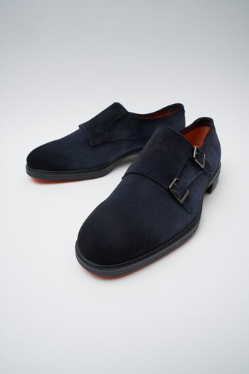 Santoni Mocassino Blue Uomo - 6