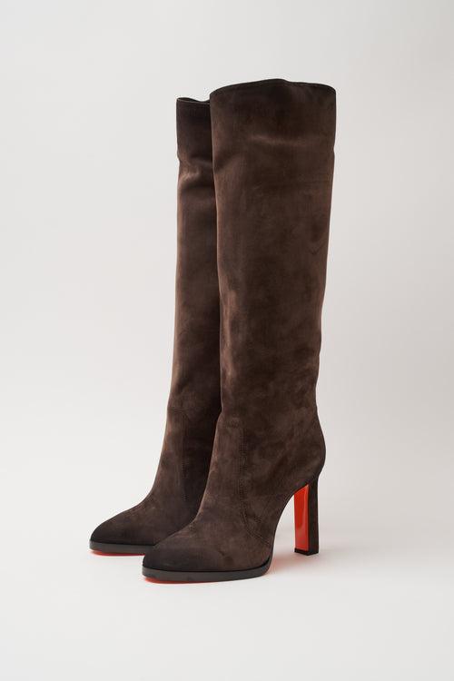 Santoni Stivale Dark Brown Donna - 2