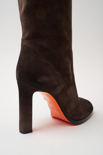 Santoni Stivale Dark Brown Donna - 4