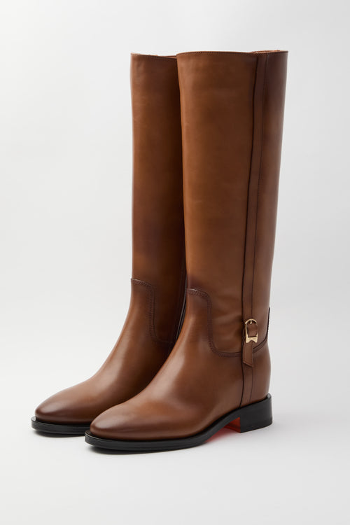 Santoni Stivale Brown Donna - 2