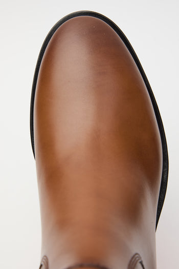 Santoni Stivale Brown Donna - 5