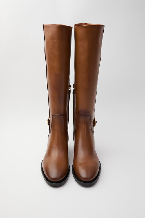 Santoni Stivale Brown Donna - 2