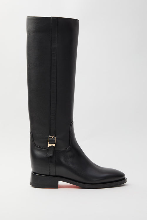 Santoni Stivale Black Donna