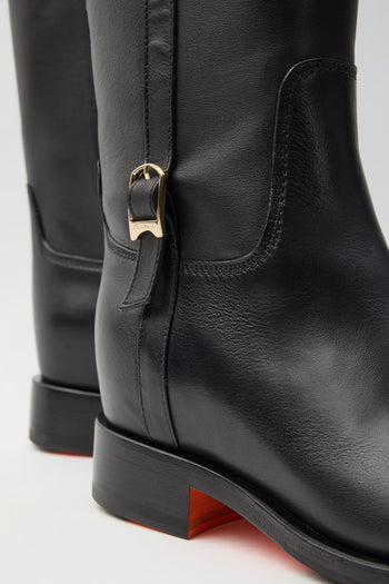 Santoni Stivale Black Donna - 3