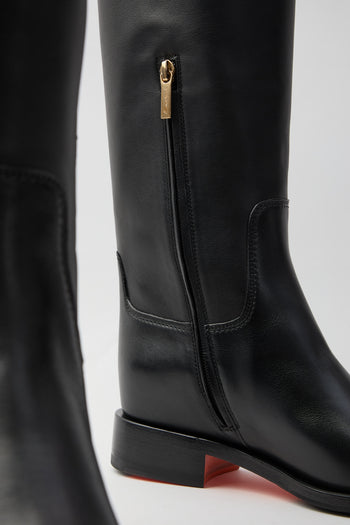 Santoni Stivale Black Donna - 4