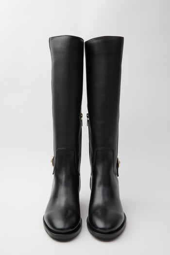 Santoni Stivale Black Donna - 5