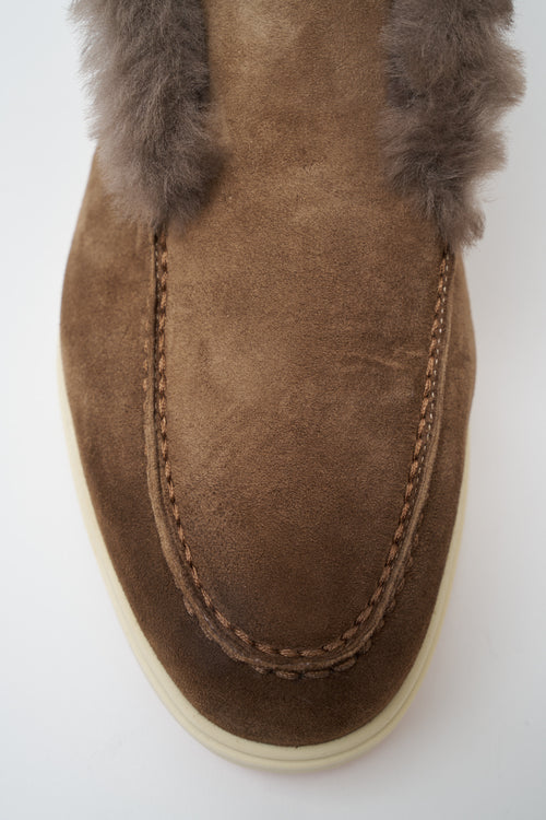 Santoni Mocassino Brown Donna