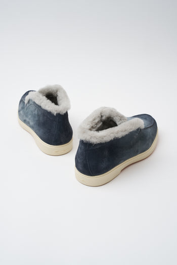 Santoni Mocassino Light Blue Donna - 4