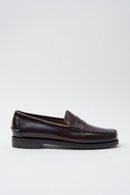 Sebago Mocassino Brown Burgundy Uomo
