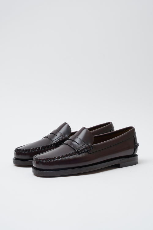 Sebago Mocassino Brown Burgundy Donna - 2