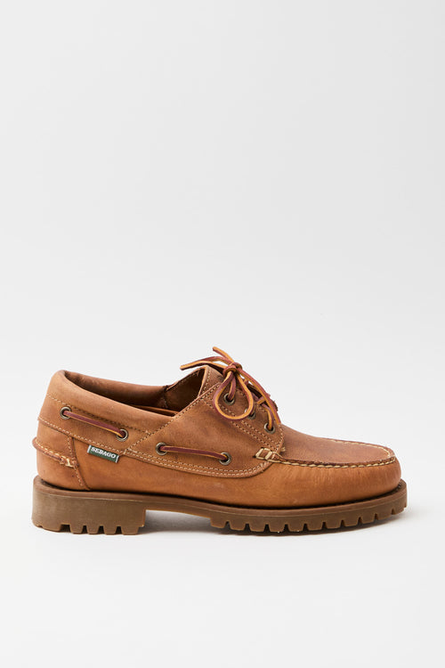 Sebago Mocassino Brown Tan Uomo
