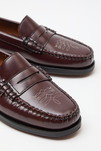 Sebago Mocassino Brown Burgundy Donna - 3