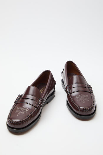 Sebago Mocassino Brown Burgundy Donna - 7