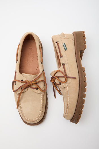 Sebago Mocassino Beige Camel Donna - 7