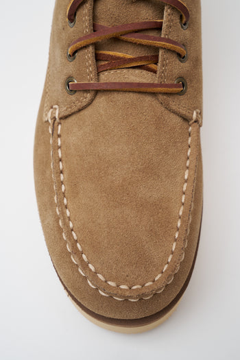 Sebago Scarponcino Beige Camel Uomo - 3