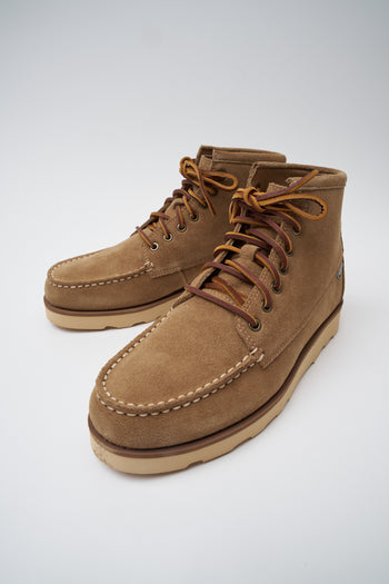 Sebago Scarponcino Beige Camel Uomo - 6